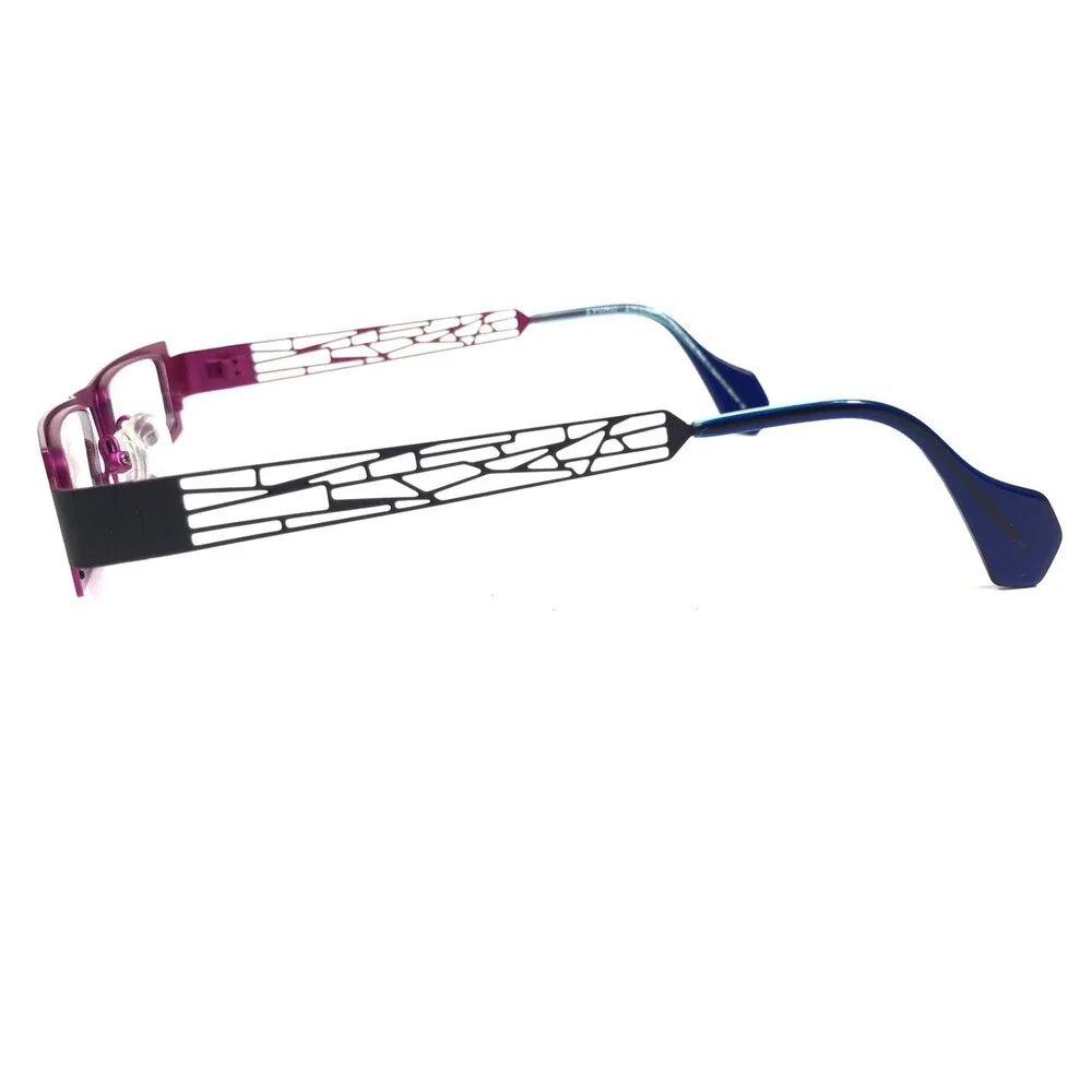Iyoko-Inyake Eyeglasses Frames IY576 Col.103 Purple Pink Rectangular 44-18-140